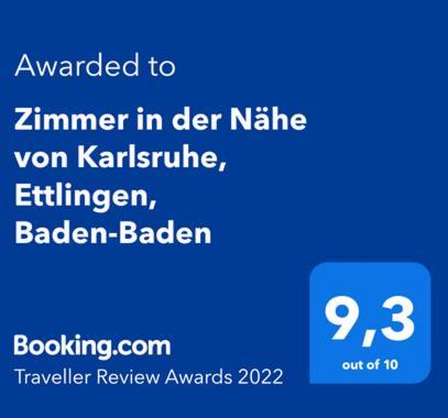 Ein Appartement Und Ein Komfortzimmer In Malsch, Zwischen Karlsruhe, Rastatt Und Baden-Baden Malsch  Kültér fotó